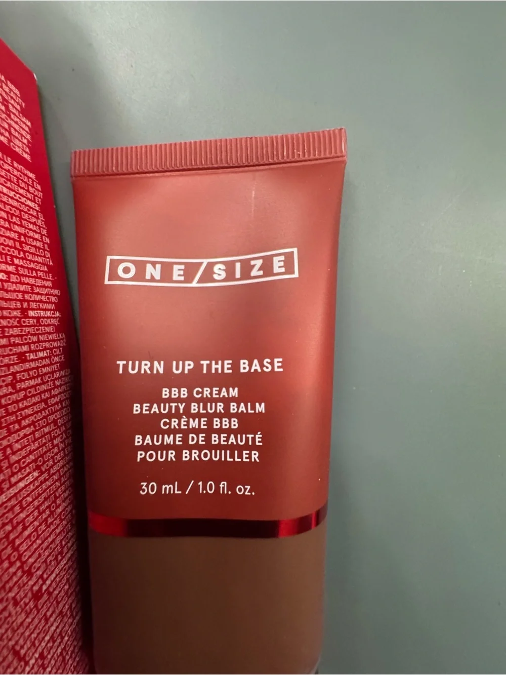 ONE/SIZE Turn Up The Base BBB Cream - Bright Red Retail Boxes